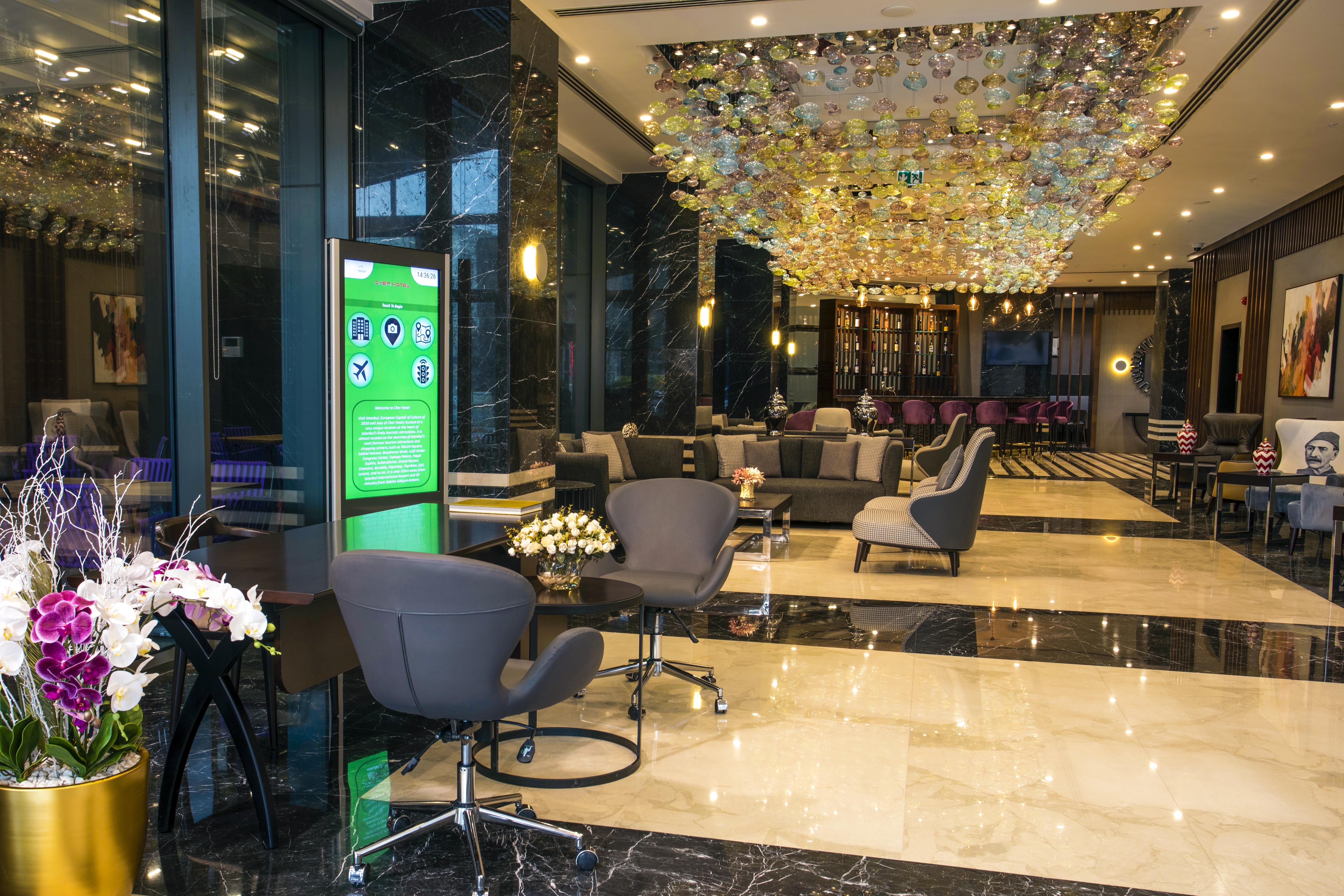 Cher Hotel & Spa Taksim Стамбул Экстерьер фото Lobby