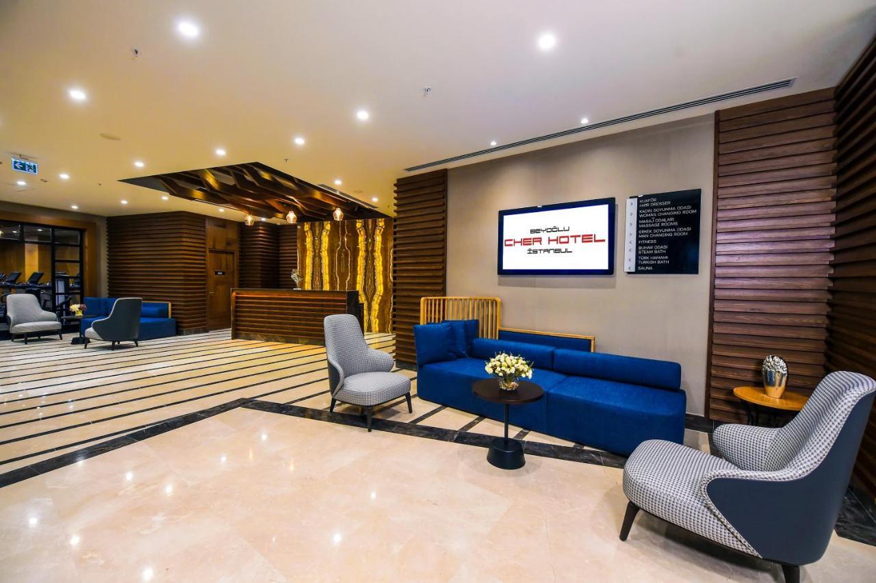 Cher Hotel & Spa Taksim Стамбул Экстерьер фото Lobby